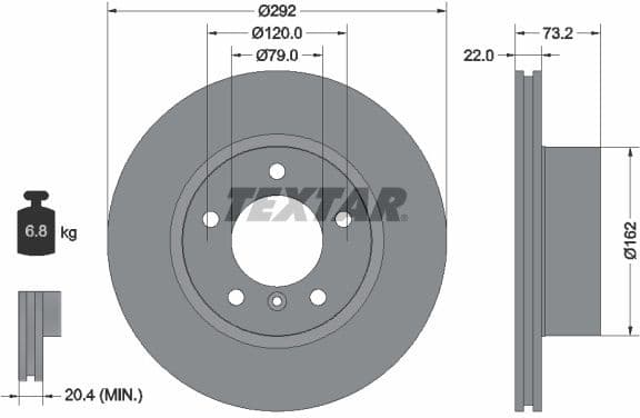 Brake Disc PRO+ 92132805