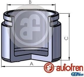 Piston, brake caliper D025425