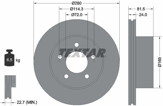 Brake Disc 92113500