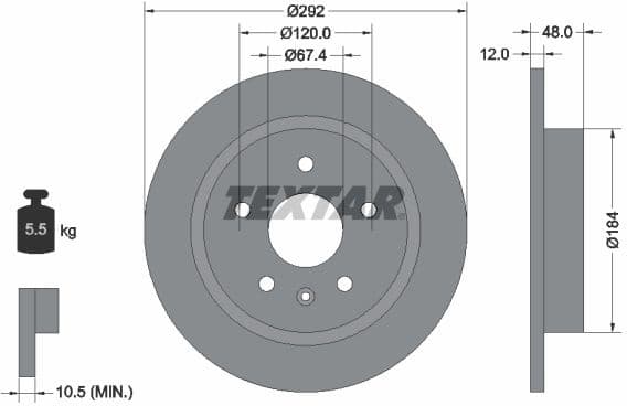 Brake Disc PRO 92222903