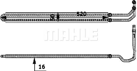 Oil Cooler, steering BEHR *** PREMIUM LINE *** CLC 53 000P - image 2
