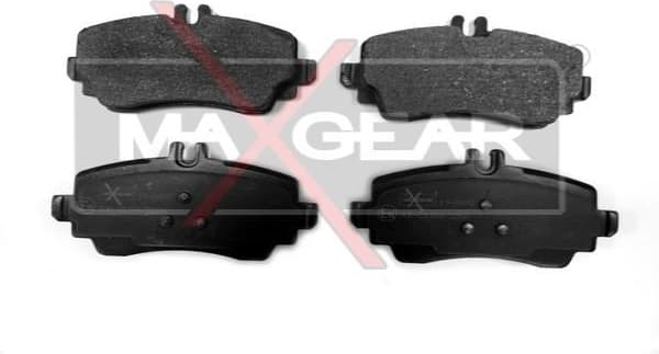 Brake Pad Set, disc brake 19-0498