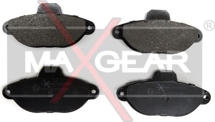 Brake Pad Set, disc brake 19-0493