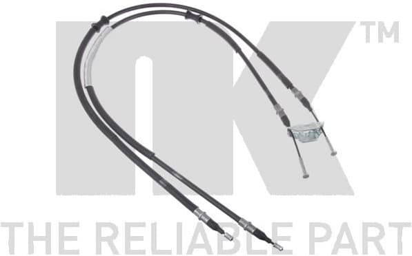 Cable Pull, parking brake 9036104