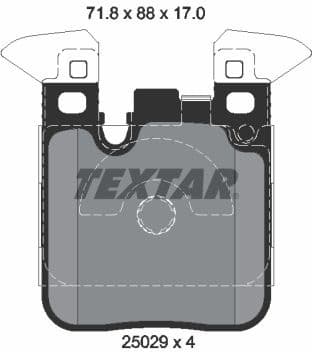 Brake Pad Set, disc brake Q+ 2502902