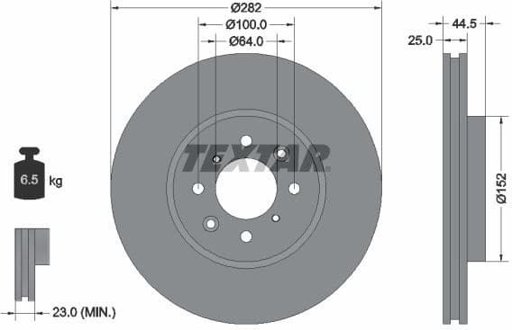 Brake Disc PRO 92170703