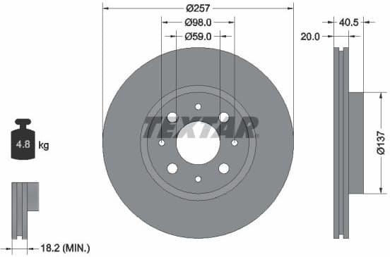 Brake Disc PRO 92068503