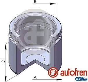 Piston, brake caliper D025423