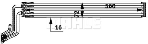 Oil Cooler, steering BEHR *** PREMIUM LINE *** CLC 48 000P - image 2