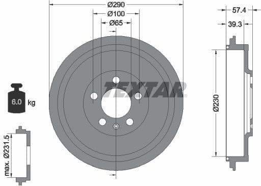 Brake Drum 94024300