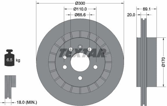 Brake Disc 92164900