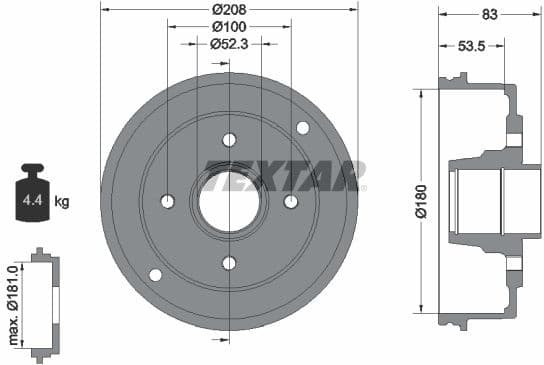 Brake Drum 94023600