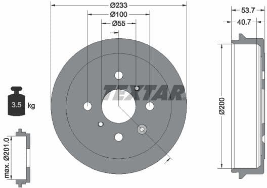 Brake Drum 94026500
