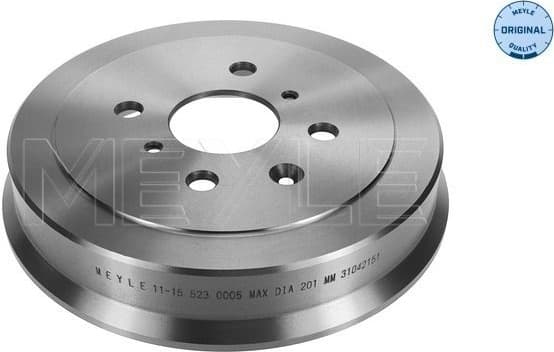 Brake Drum MEYLE-ORIGINAL: True to OE. 11-15 523 0005