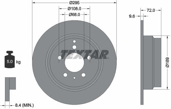 Brake Disc PRO 92066803