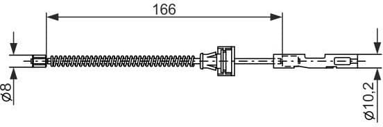 Cable Pull, parking brake 1987482875 - image 5