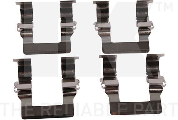 Accessory Kit, disc brake pad 7930194