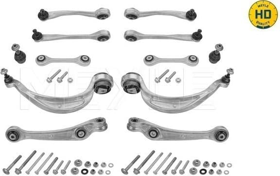 Control/Trailing Arm Kit, wheel suspension MEYLE-HD-KIT: Better solution for you! 116 050 0222/HD
