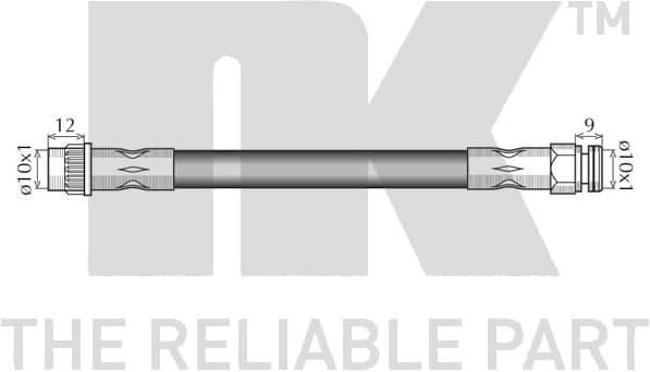 Brake Hose 853770 - image 2