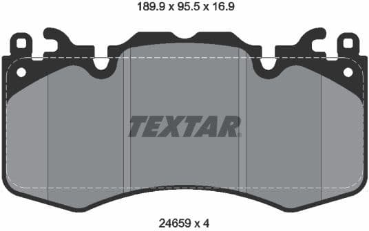 Brake Pad Set, disc brake 2465901