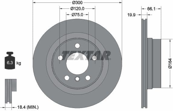 Brake Disc PRO 92257203