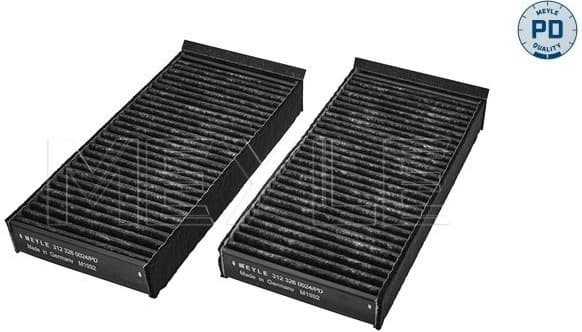 Filter, cabin air MEYLE-PD: Advanced performance and design. 312 326 0024/PD