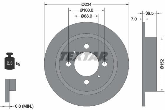 Brake Disc 92080000