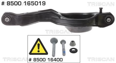 Control/Trailing Arm, wheel suspension 8500 165019