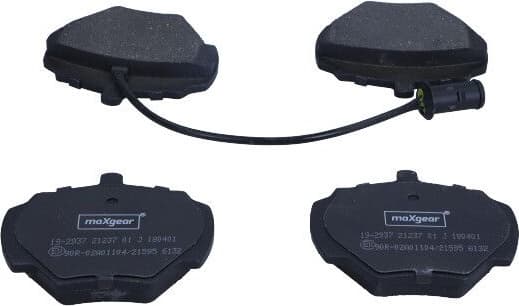 Brake Pad Set, disc brake 19-2937
