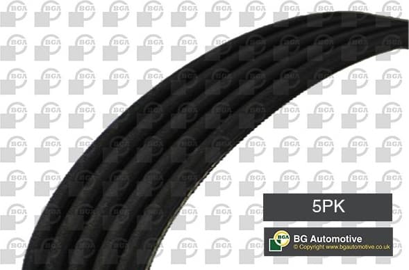 V-ribbed Belt 5PK1255