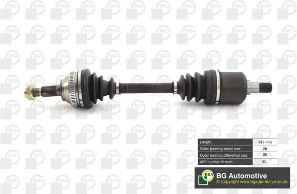 Drive Shaft DS7503A