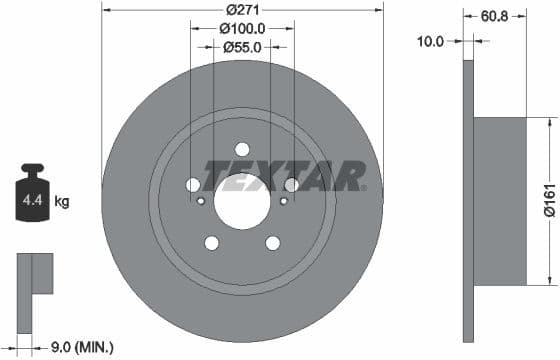 Brake Disc PRO 92126503