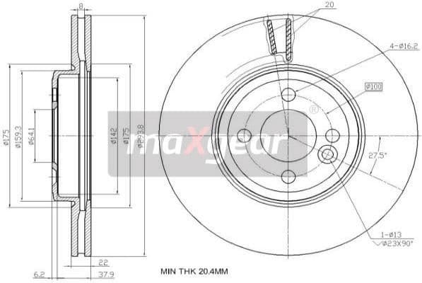 Brake Disc 19-2456