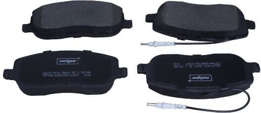 Brake Pad Set, disc brake 19-0616
