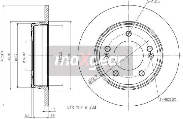 Brake Disc 19-2224