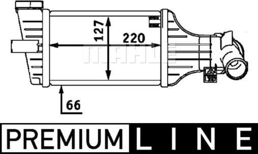 Charge Air Cooler BEHR *** PREMIUM LINE *** CI 71 000P