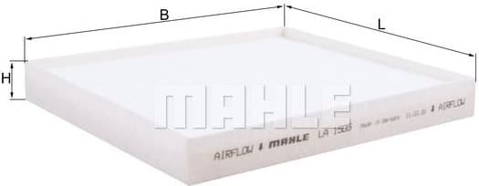 Filter, cabin air LA1505