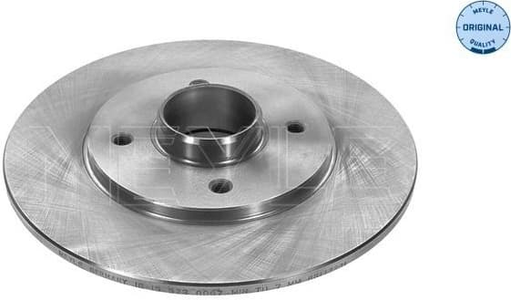 Brake Disc MEYLE-ORIGINAL: True to OE. 16-15 523 0007