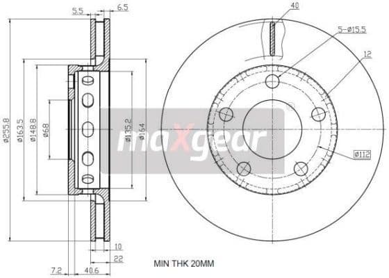 Brake Disc 19-2450