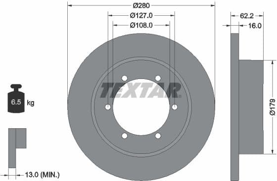 Brake Disc 92308500