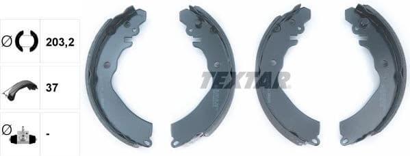 Brake Shoe Set 91047100