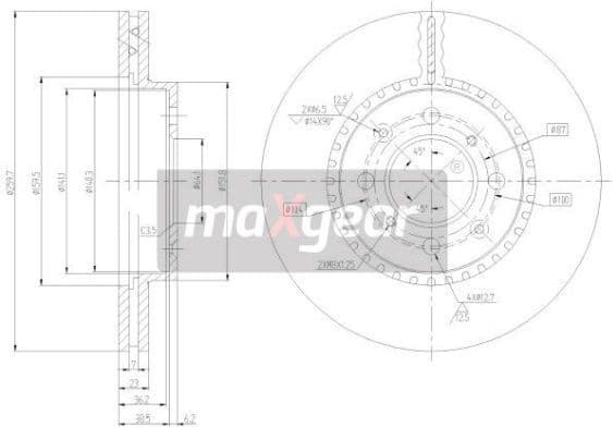 Brake Disc 19-2498