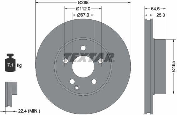 Brake Disc PRO 92159603