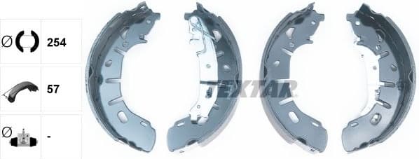 Brake Shoe Set 91079300