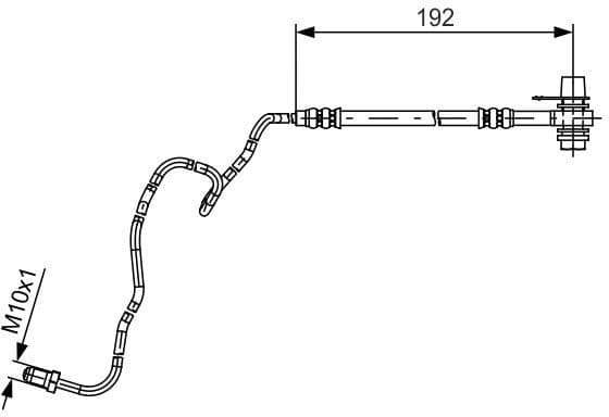Brake Hose 1 987 481 536 - image 5
