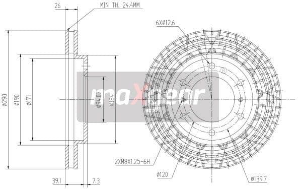 Brake Disc 19-0948