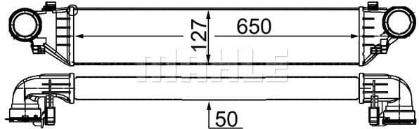 Charge Air Cooler BEHR CI 343 000S