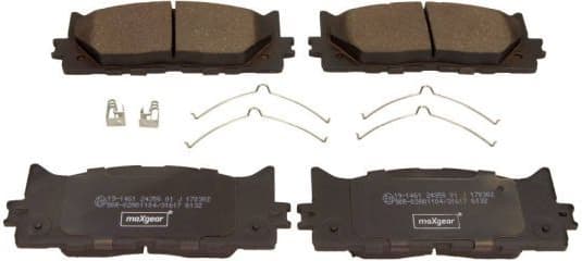 Brake Pad Set, disc brake 19-1461