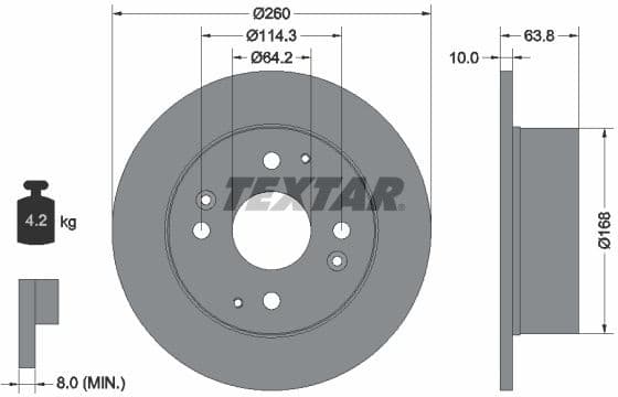 Brake Disc 92138600