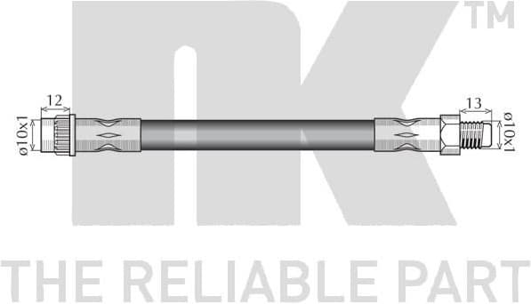 Brake Hose 853744 - image 2